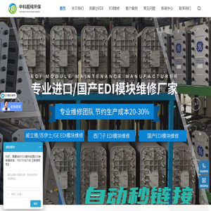 EDI模块_EDI维修_EDI膜堆维修厂家-长沙中科超纯环保科技有限公司